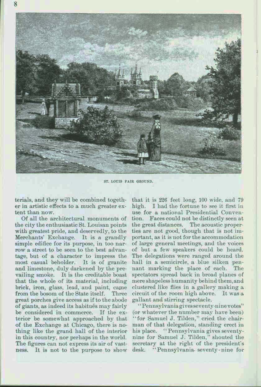 Saint Louis in 1884: "the future great city of the world." vist0024e